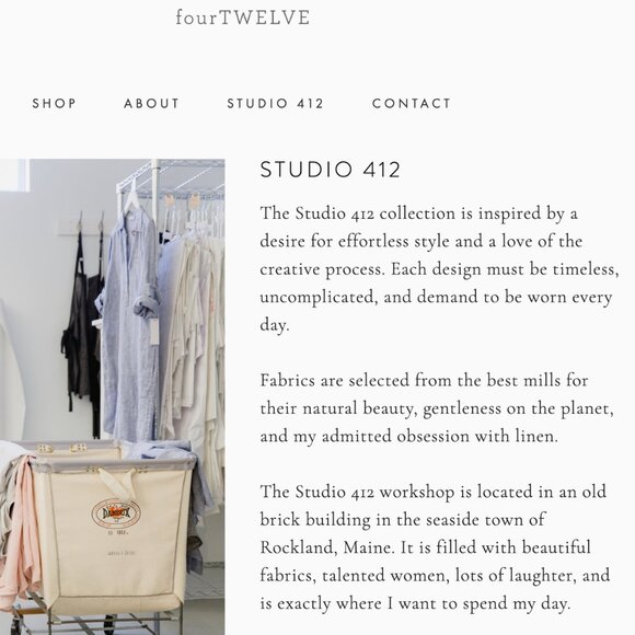 Studio 412 Ryan Sky Floral Ombre 100% Linen Blouse Blue White NWT Sz S - Picture 16 of 16